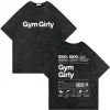 Vintage Washed Skeleton Gym Pump T-Shirt 6