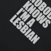 Funny Lesbian Slogan T-Shirt 4