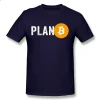 Men's Plan B Cryptocurrency Bitcoin Funny T-Shirt 3