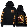 Harajuku Demon Slayer Plus Size Hoodie 3