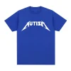 Autism Metal Rock Meme T-Shirt for Men 3